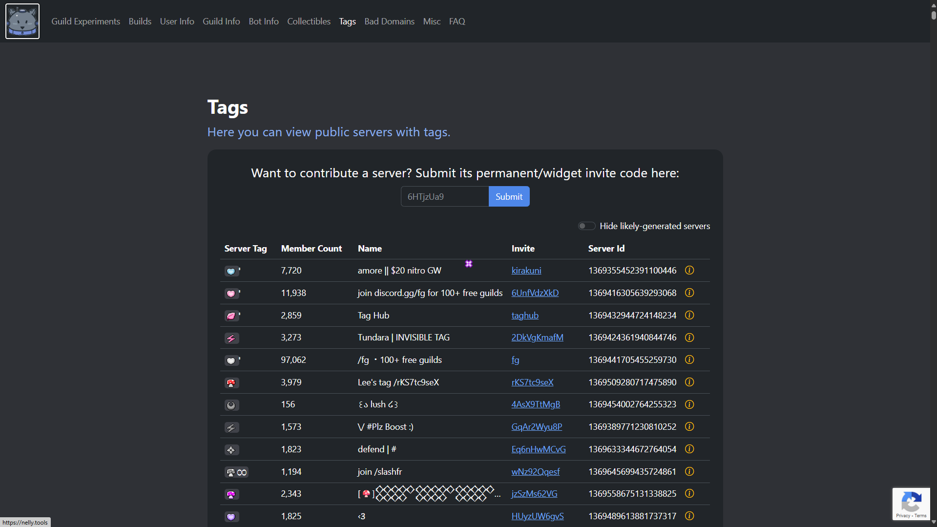 Nelly Tags Screenshot
